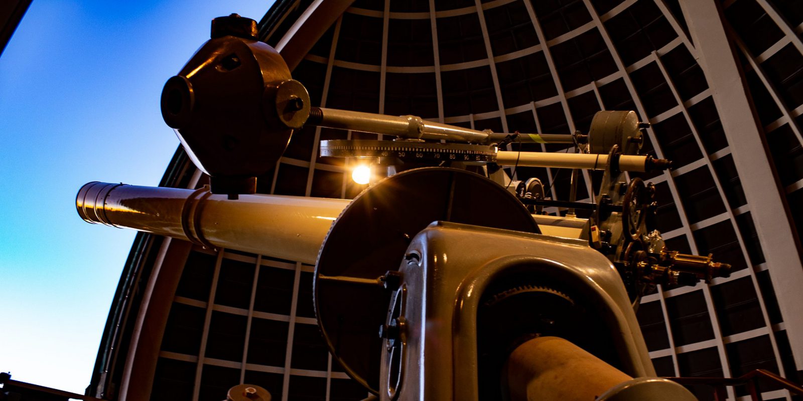 A telescope at the Griffith Observatory.