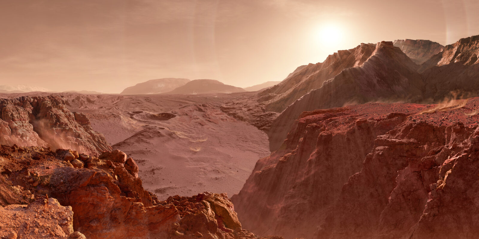 Mars Painting by Adolf Schaller, OmniCosm Studios (http://www.omnicosm.com/)