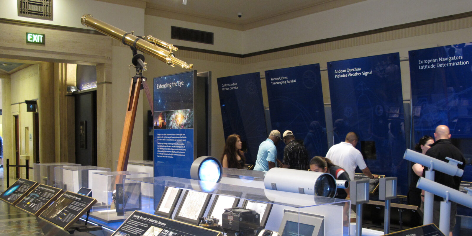 Extending the Eye exhibit