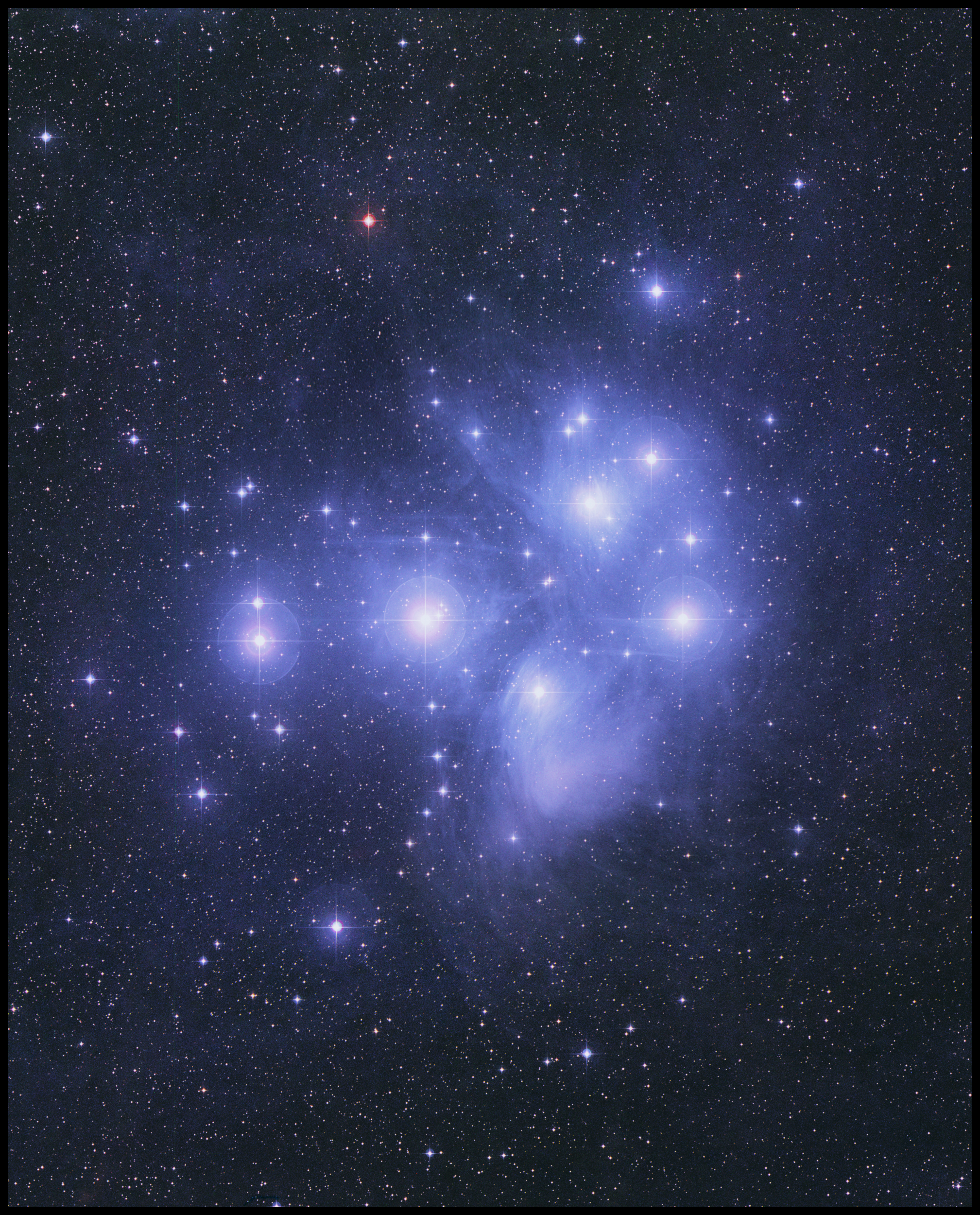 Pleiades Star Cluster