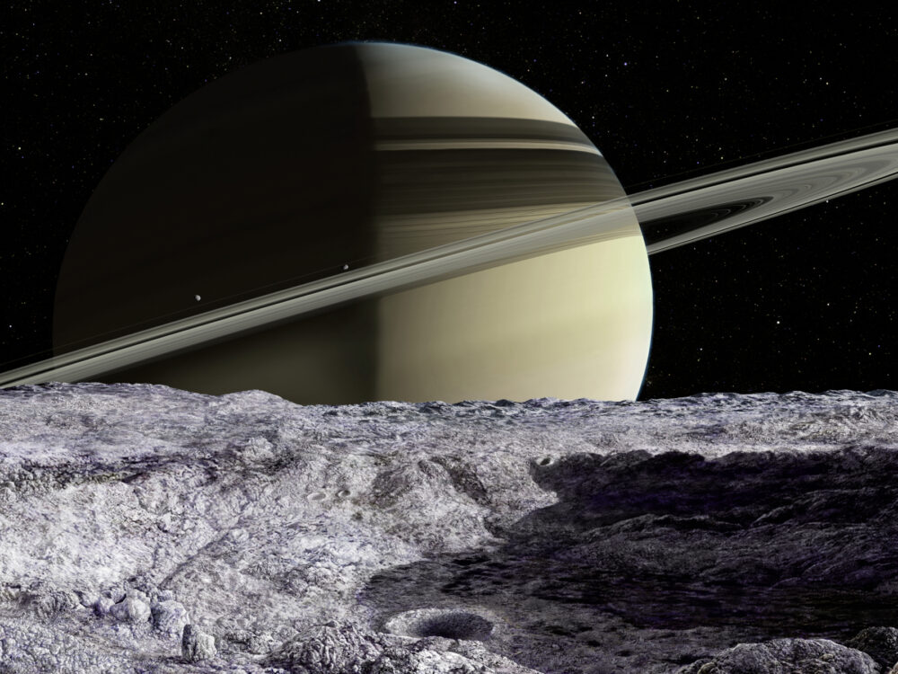 Saturn Painting by Don Dixon, Cosmographica (https://www.cosmographica.com/)