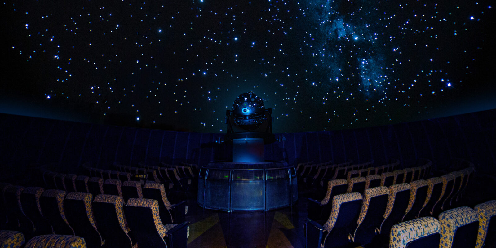 The Samuel Oschin Planetarium and Zeiss projector