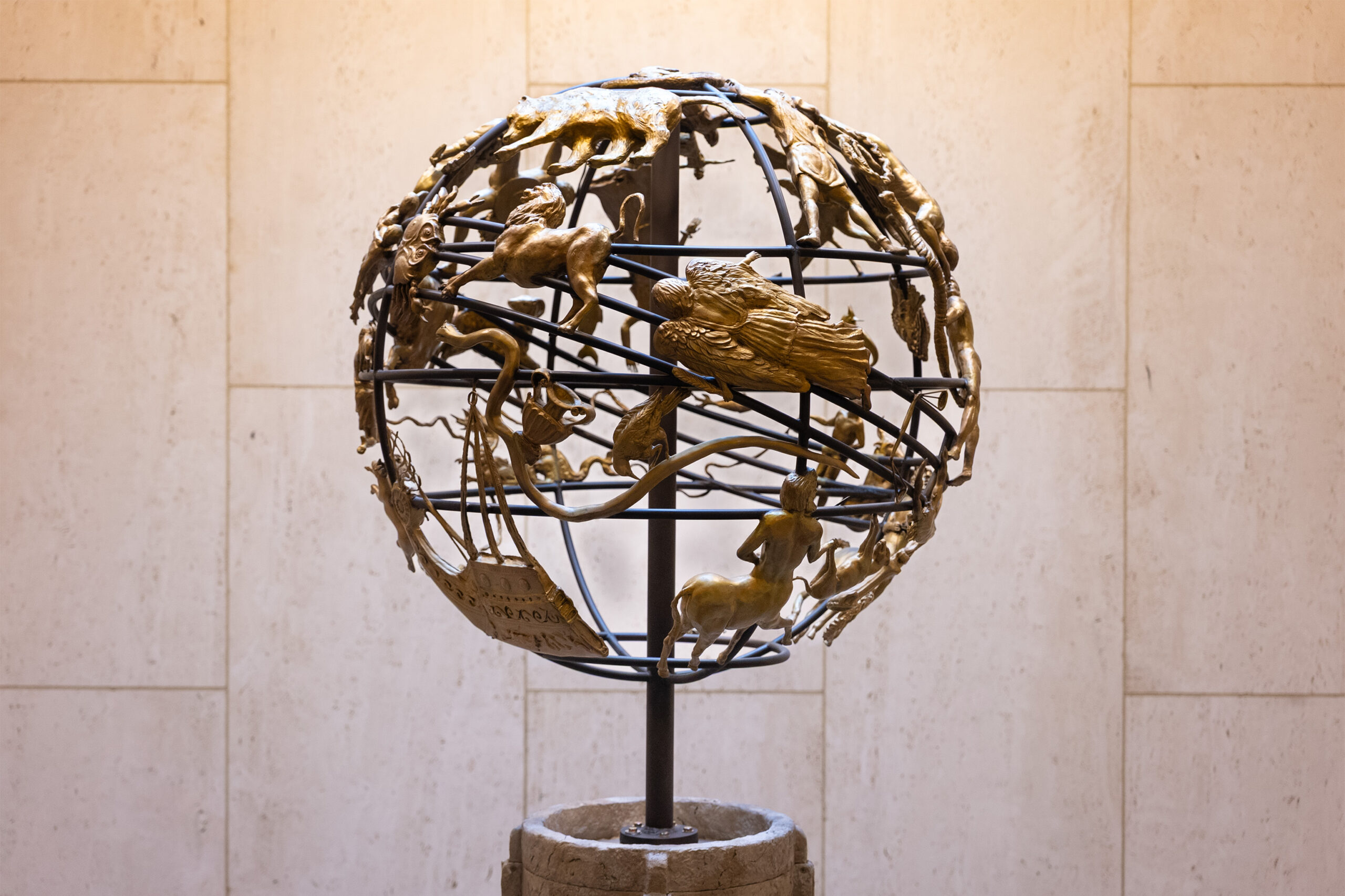 Celestial Globe - Griffith Observatory - Southern California's