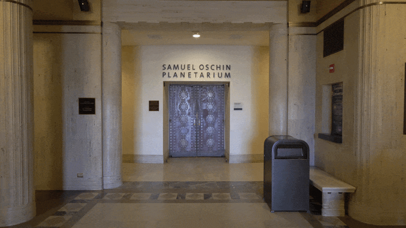 Samuel Oschin Planetarium presentation