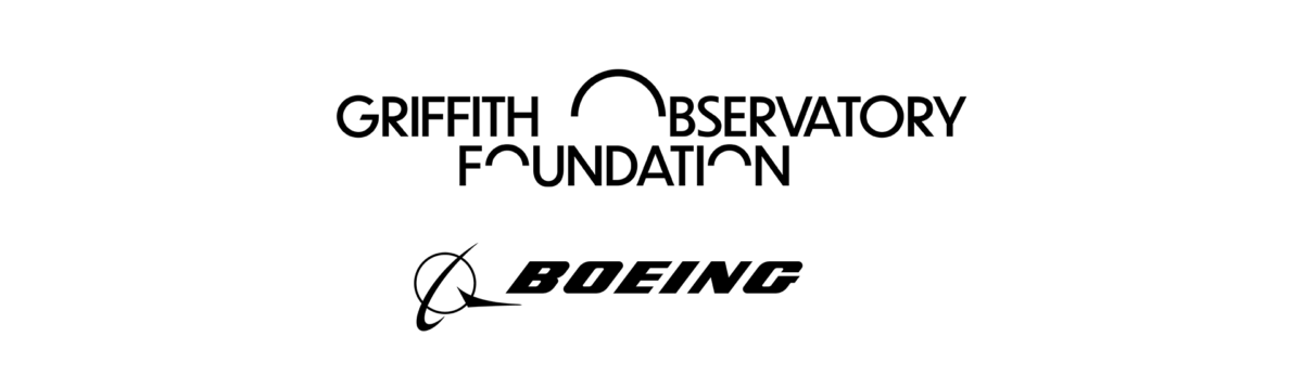 Griffith Observatory Foundation and Boeing logos
